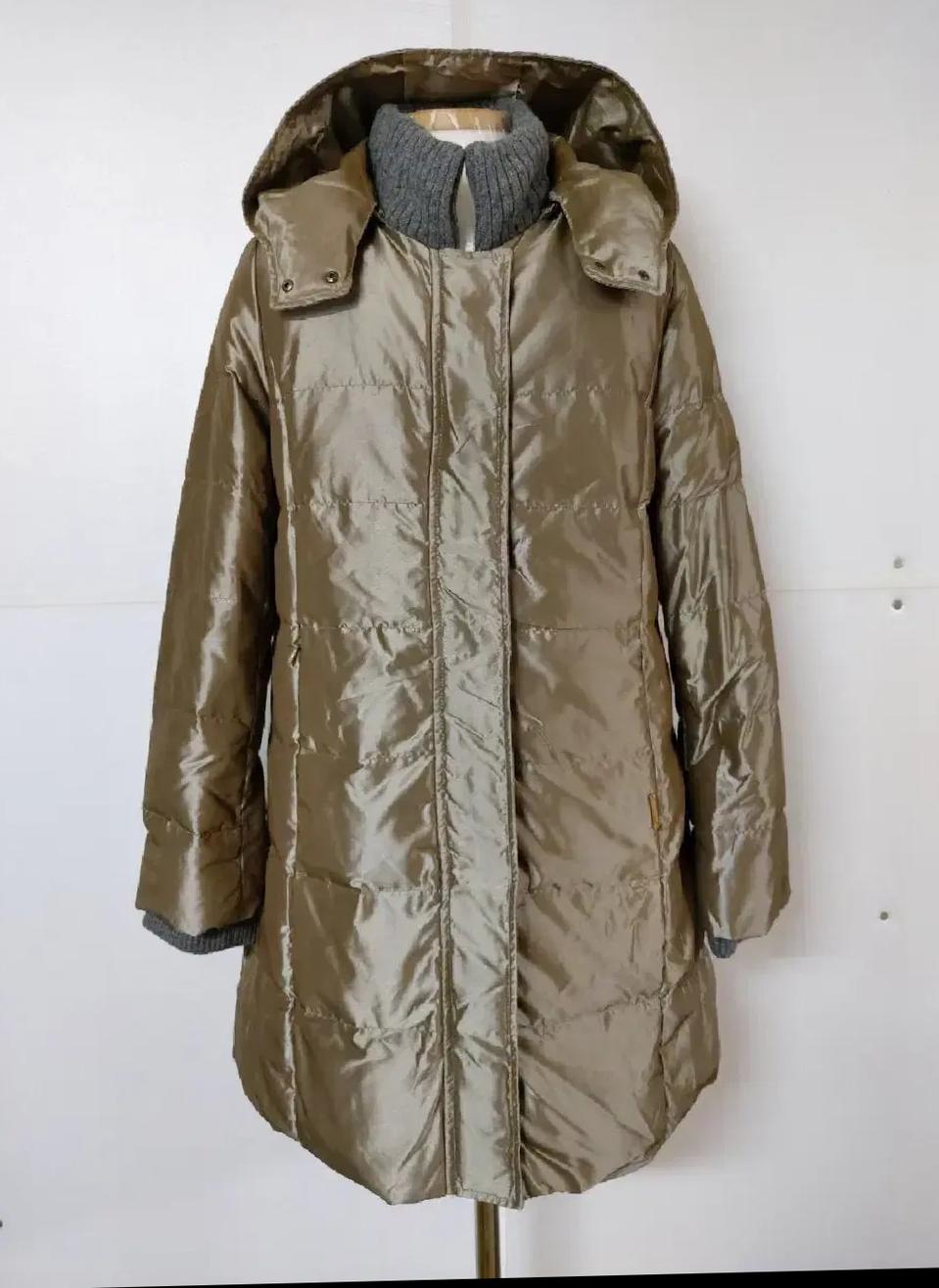 66)지오 송지오 골프 하프울 패딩코트