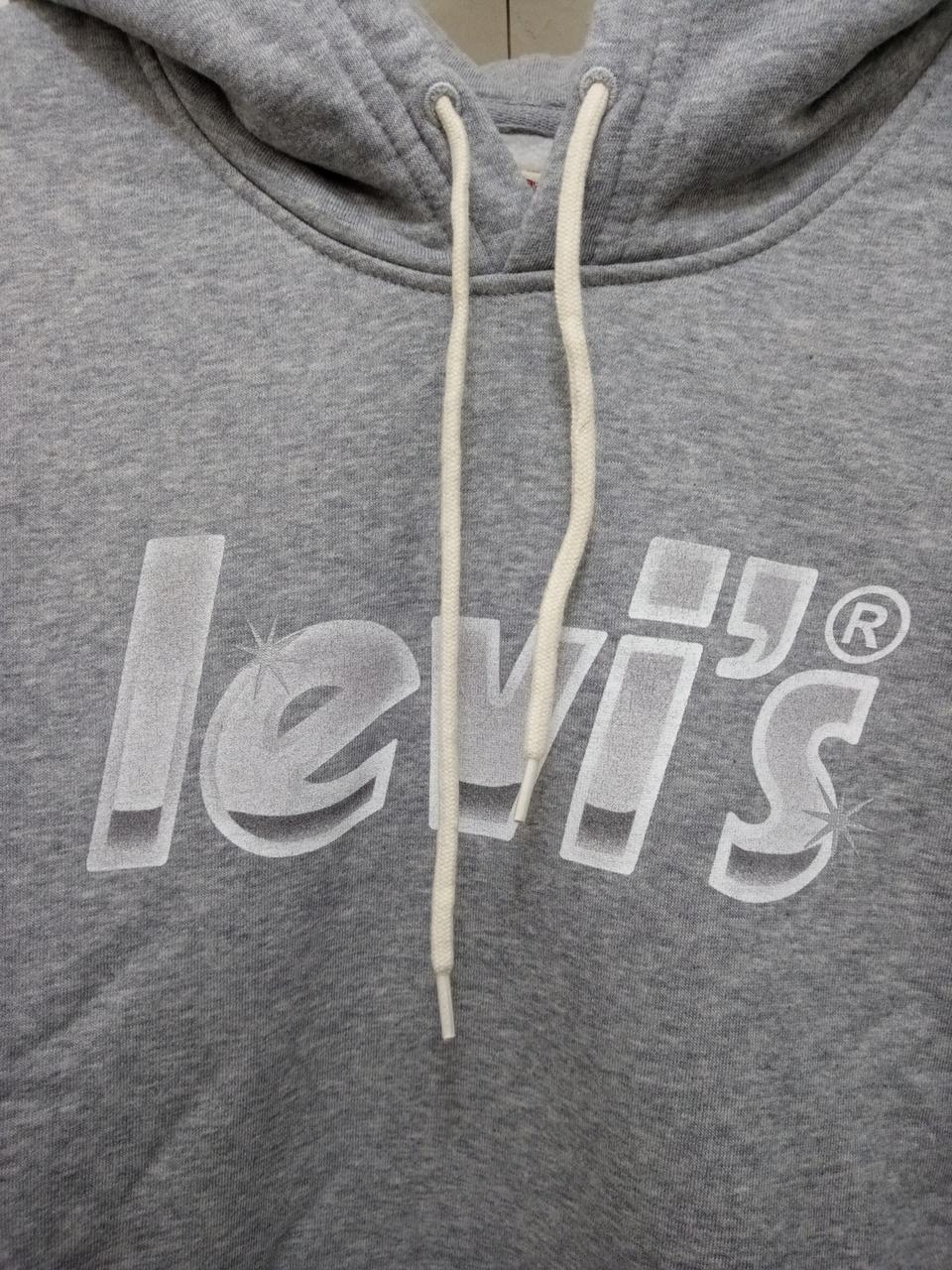 리바이스 기모 후드 티셔츠 M