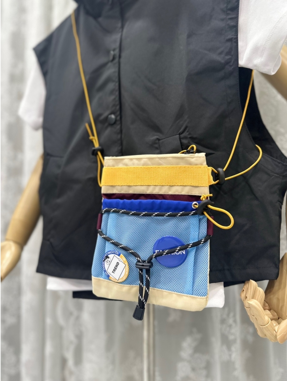 캐주얼 캠핑 크로스백