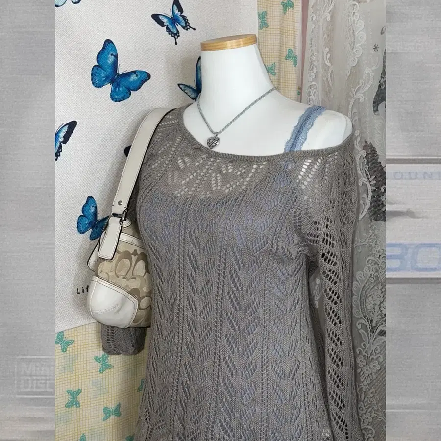 코코아 브하윤 크로쉐 니트