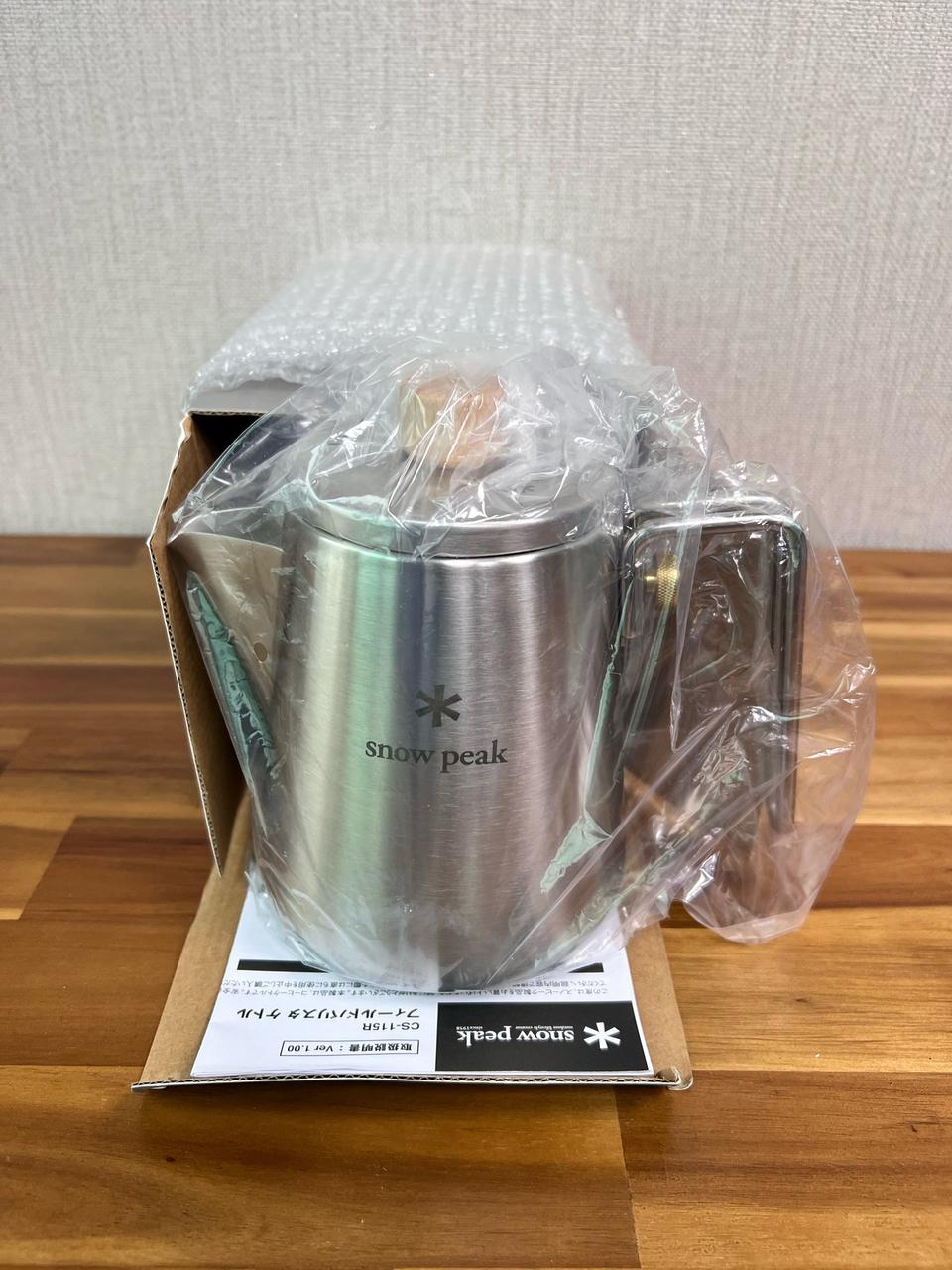 새상품 스노우피크 필드 바리스타 케틀 CS115R