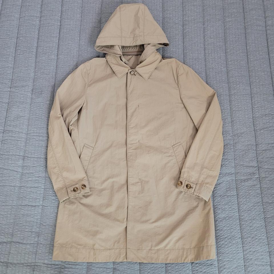 남자95 에피그램 후드 트렌치코트 자켓