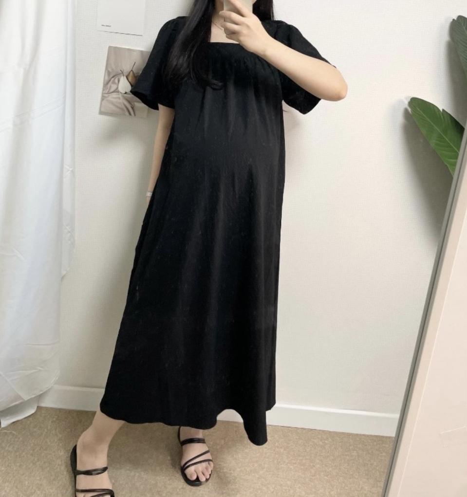 한 번도 안 입은 빅사이즈 원피스