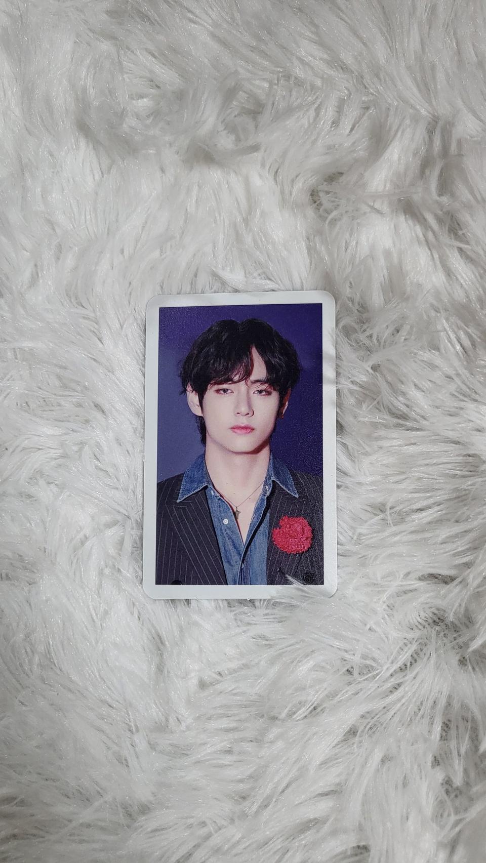 뷔 포카 방탄소년단 뷔 방탄 BTS 뷔 아미 V 카드 포토카드