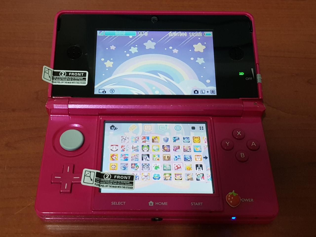 닌텐도 3DS 구닥다수 글로스핑크 256G