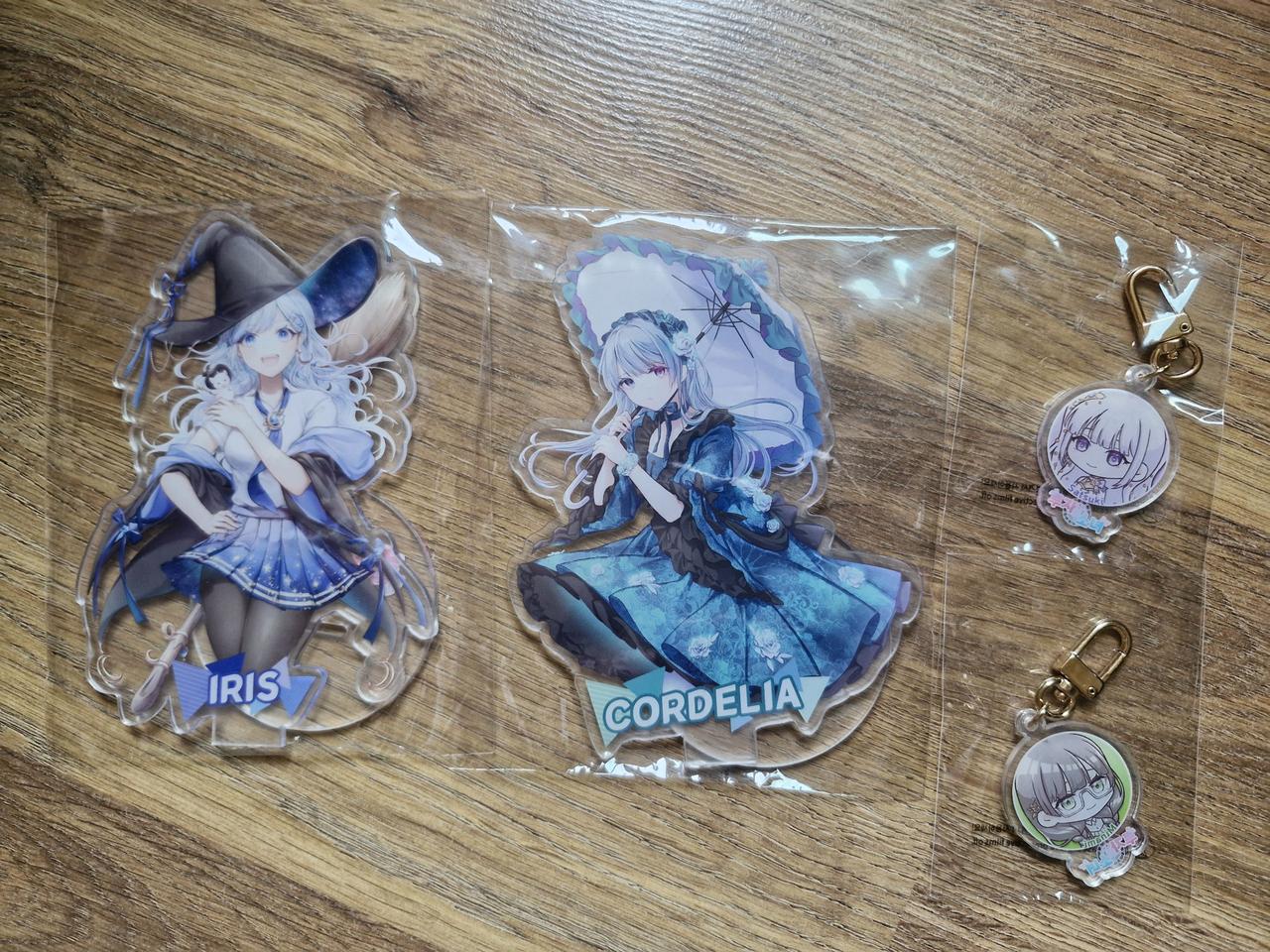 (새상품) 투자 소녀 굿즈 키링 + 스탠드 일괄