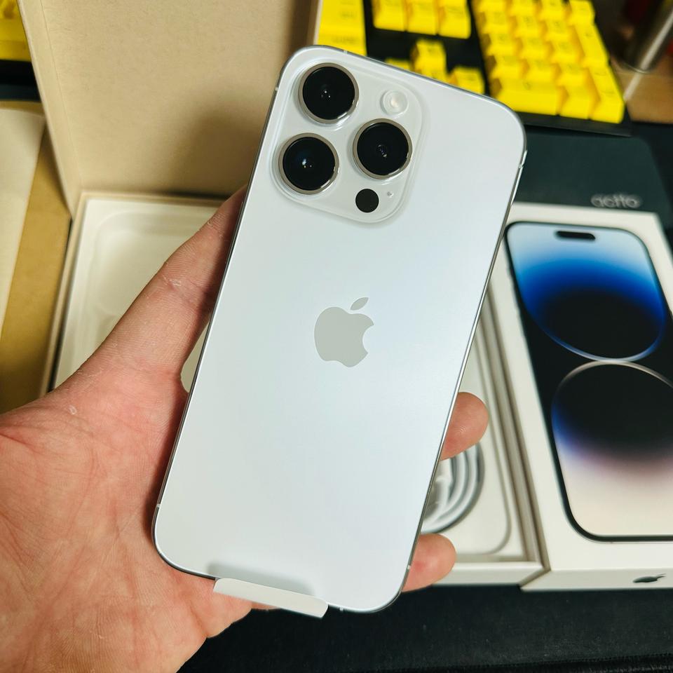 미사용 자급제 아이폰14프로 256기가 실버 풀박스