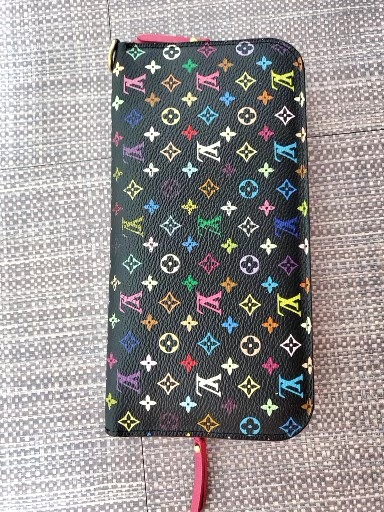 루이비통 모노그램 블랙 장지갑