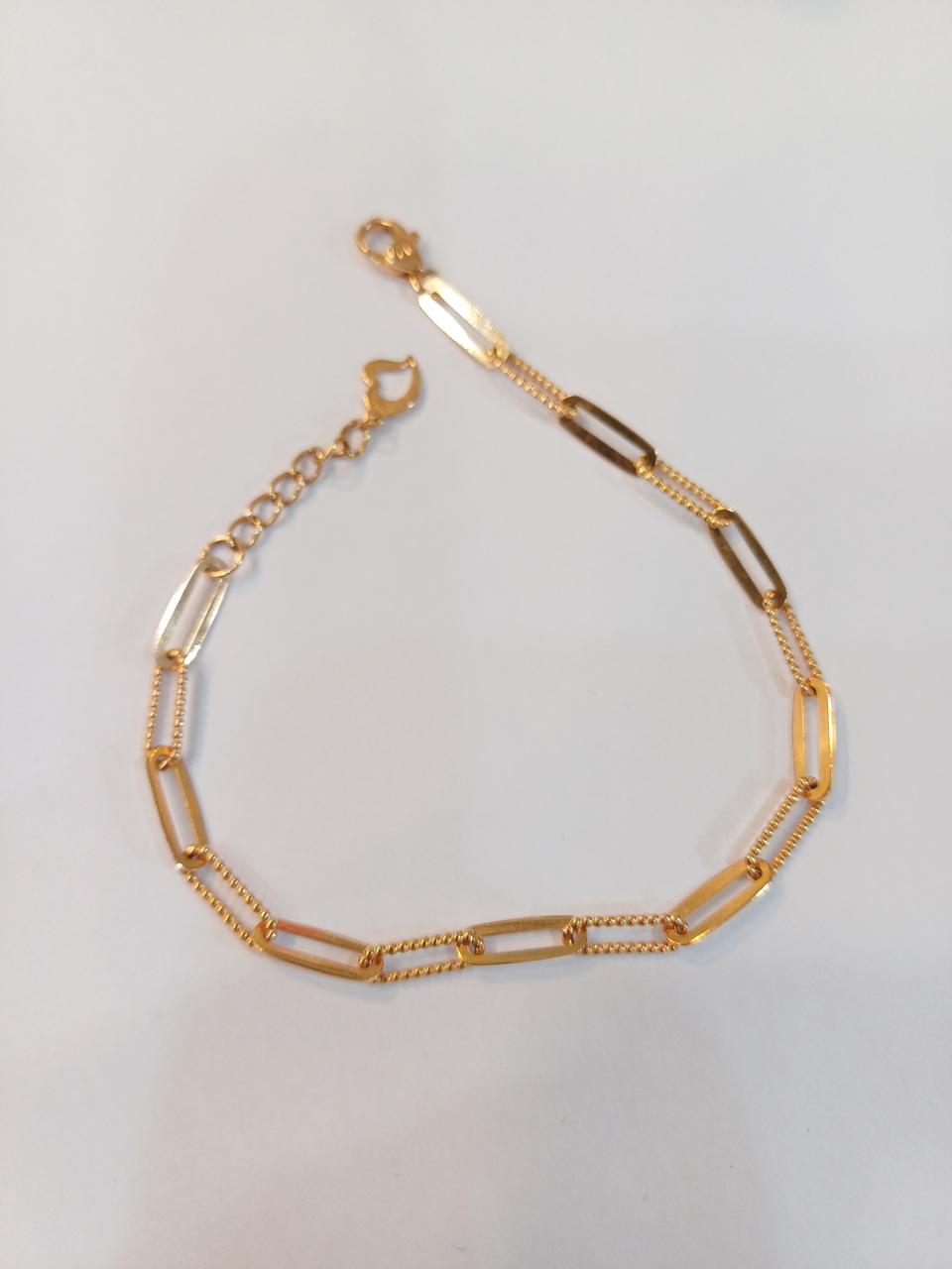 이번주까지 할인 18k 체인팔찌 클립