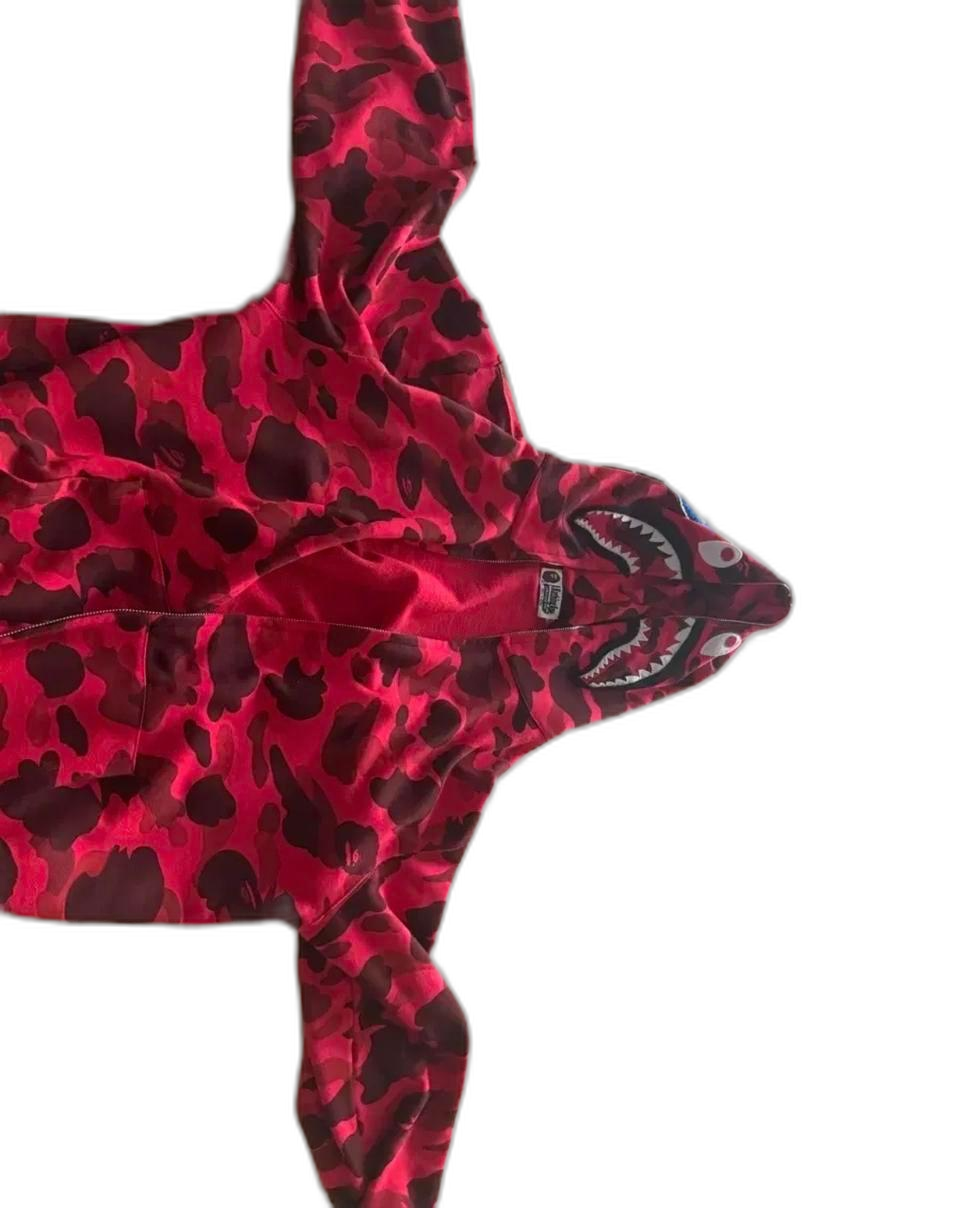 베이프 샤크후드 적계 XL 구형 급처