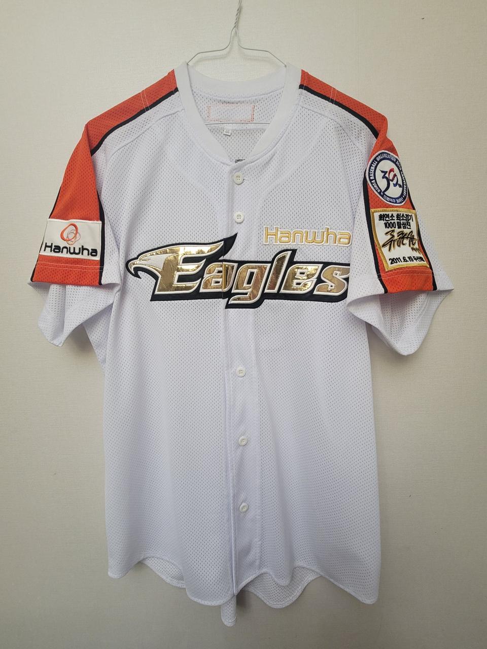 <새상품>한화이글스 류현진 1000K 기념유니폼 90
