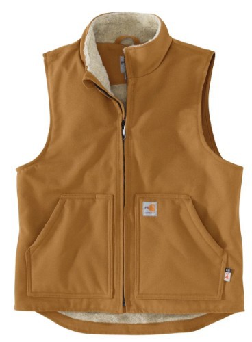 칼하트 양털 조끼