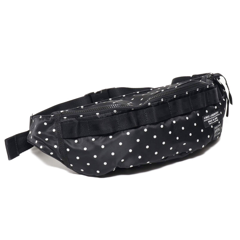 포터x아트모스 힙색 크로스백 블랙