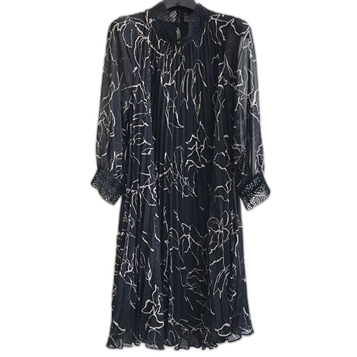 블랙쉬폰 고급원피스- 55/새거수준