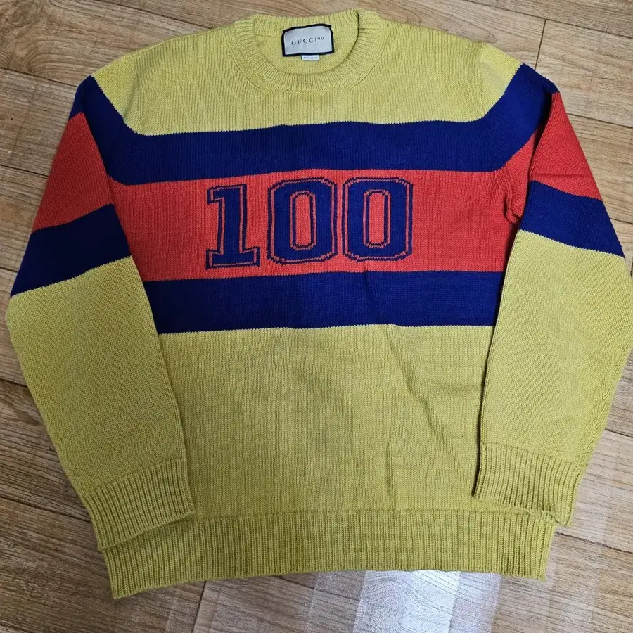 한글택 구찌 100주년 니트 100