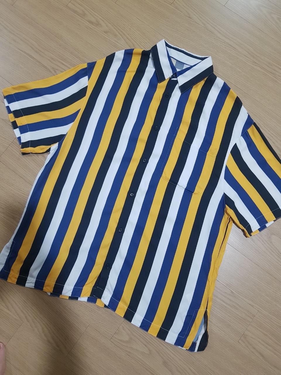 산드로옴므 스트라이프 셔츠