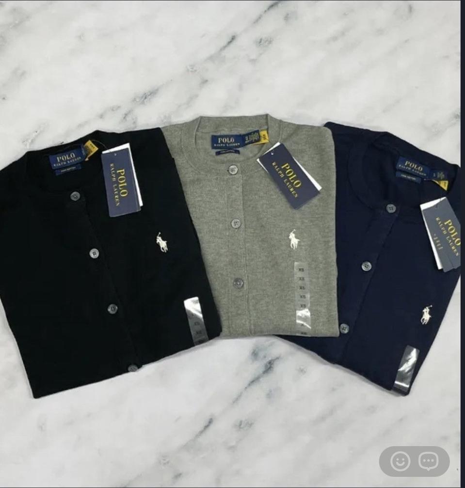 폴로 랄프로렌 여성 피마코튼 가디건