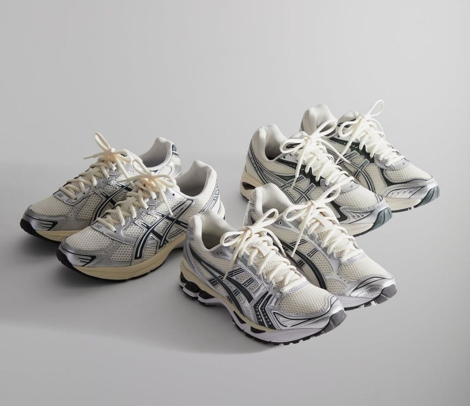 (235) 아식스 x 키스 젤카야노 14 크림 스카라브