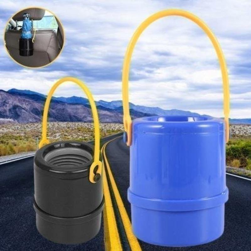 새 랜덤 발송 차량용 우산 수납함 방수 수납 용품 편리 걸이 정리 차안 