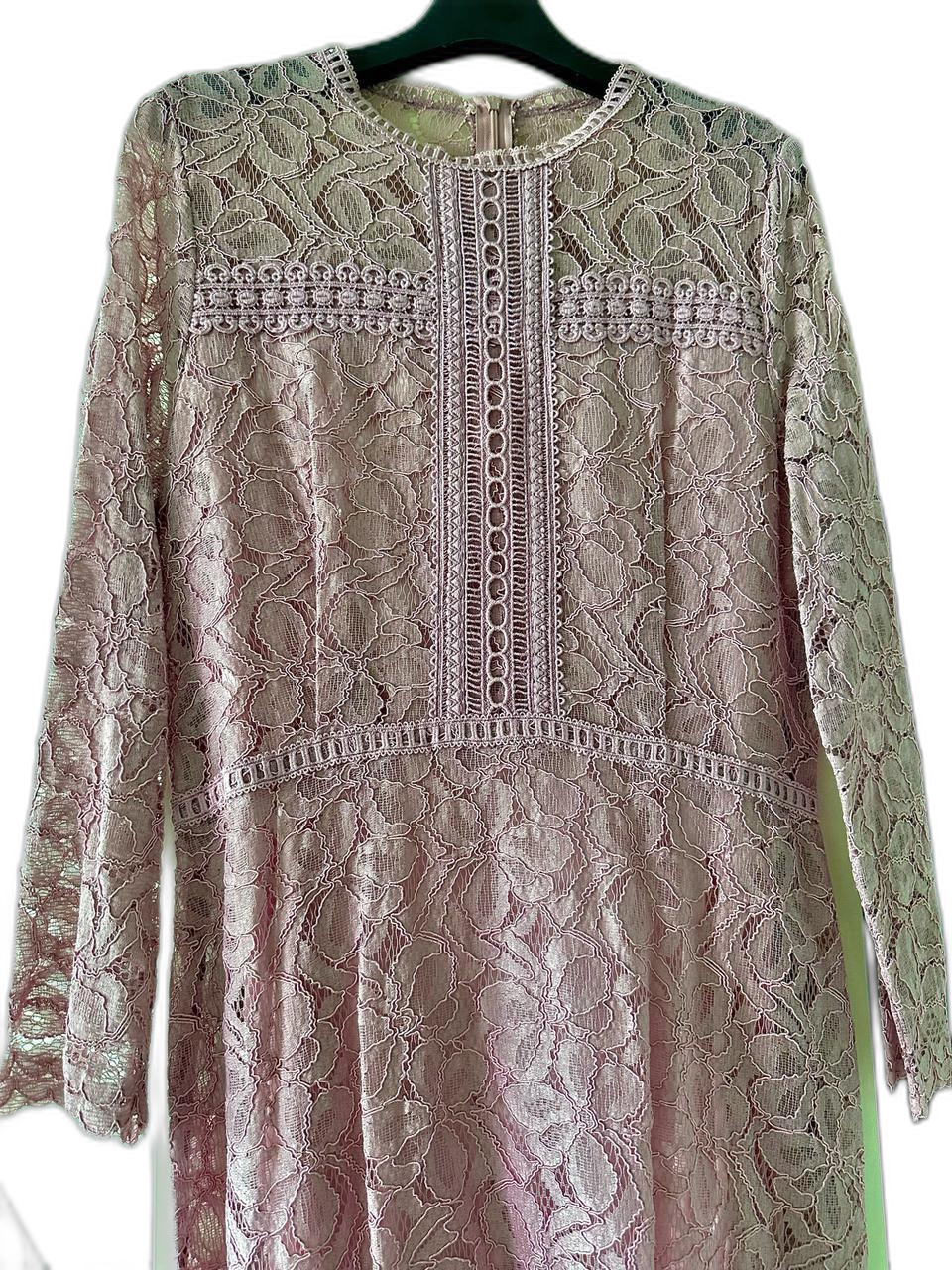 르샵 레이스 펀칭 원피스 앞트임 S 오피스룩 데이트룩 데일리룩