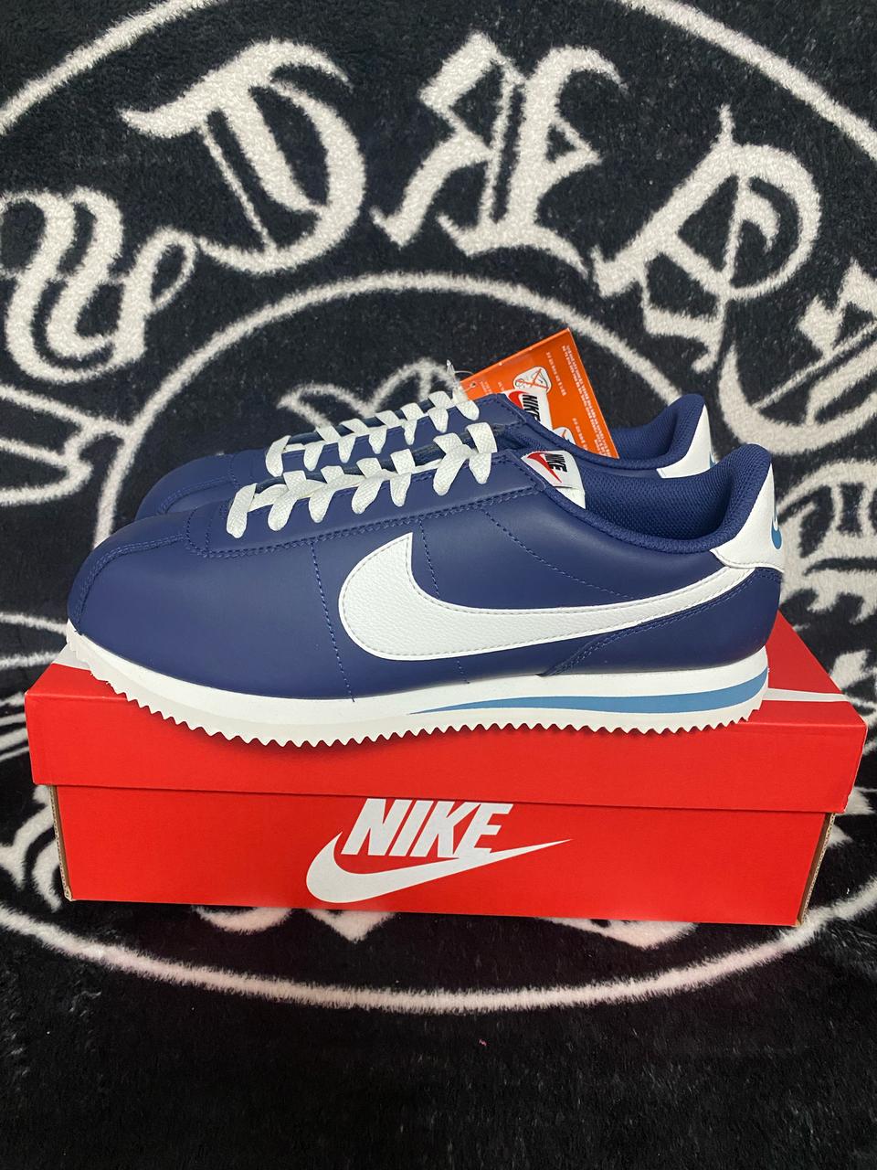 나이키 단화 스니커즈 코르테즈 270 네이비