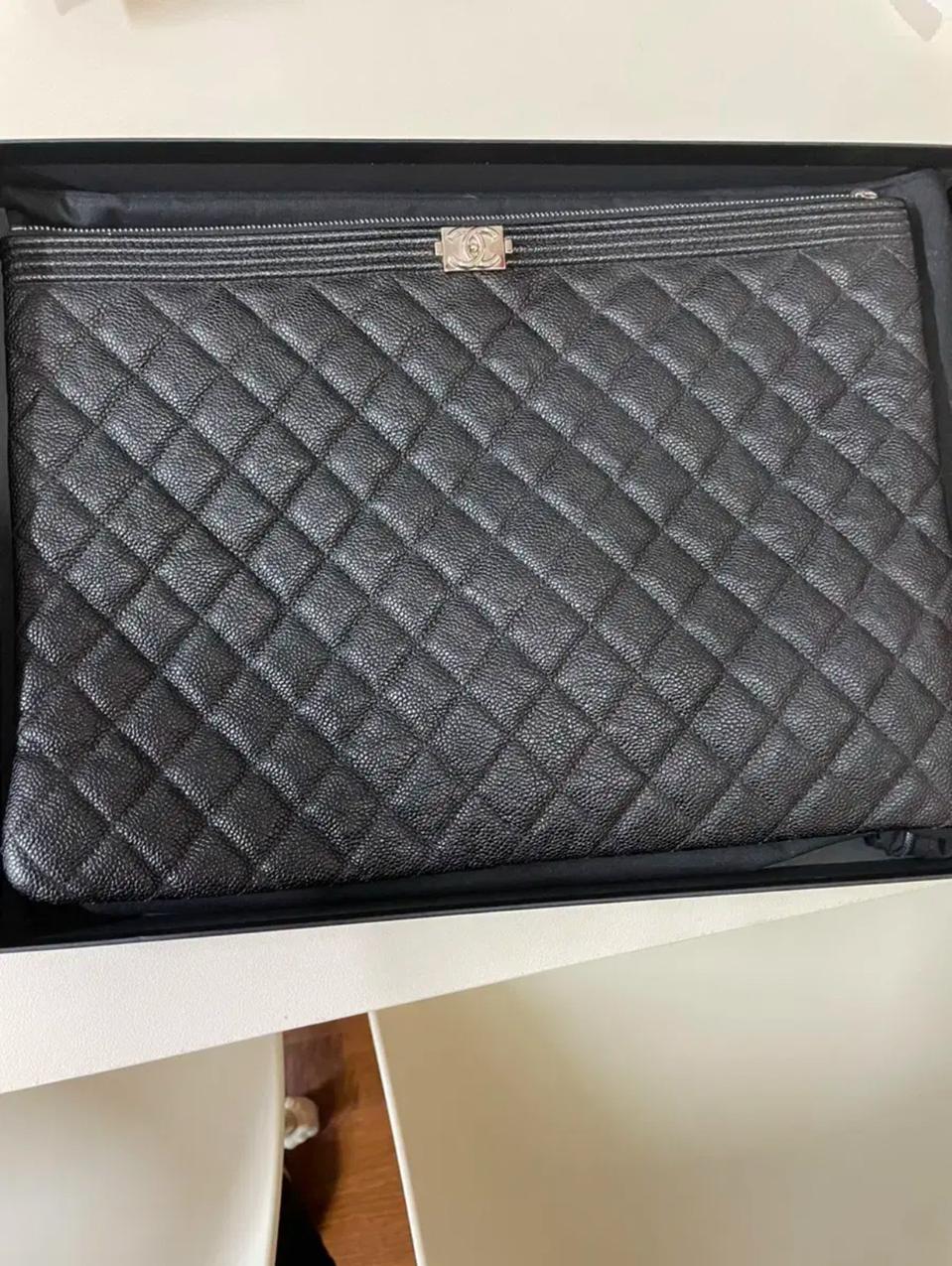 샤넬보이클러치