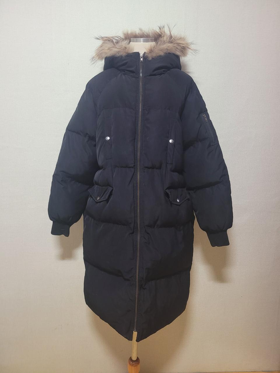 반에이크 기본 베이직 롱패딩