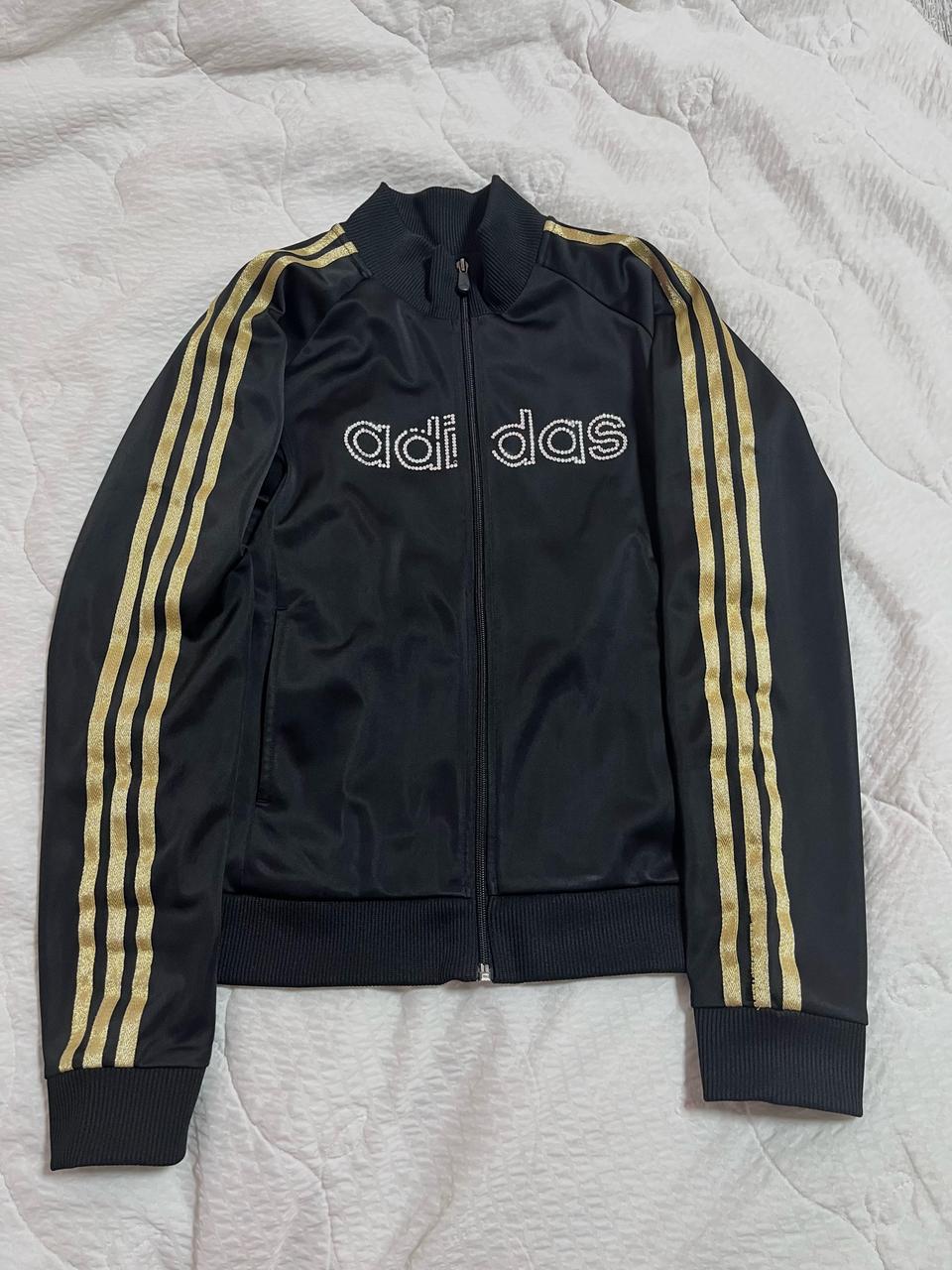 아디다스 져지 트랙탑 검골 실버 줄 로고 빈티지