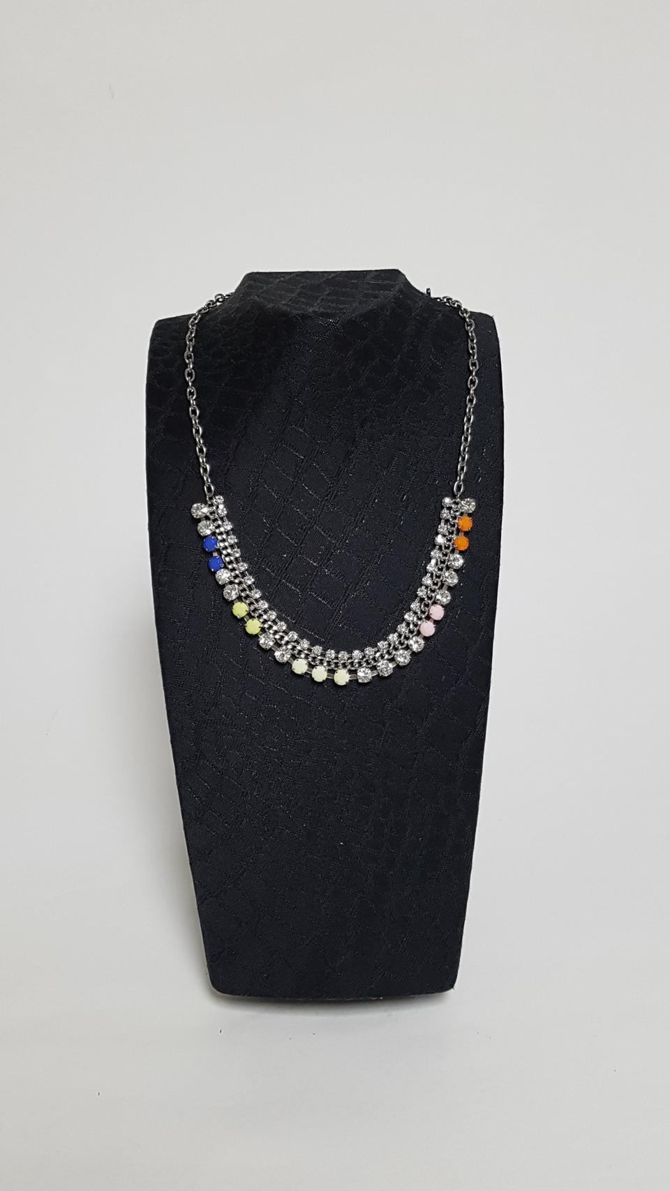 GGPX(새상품)큐빅장식목걸이