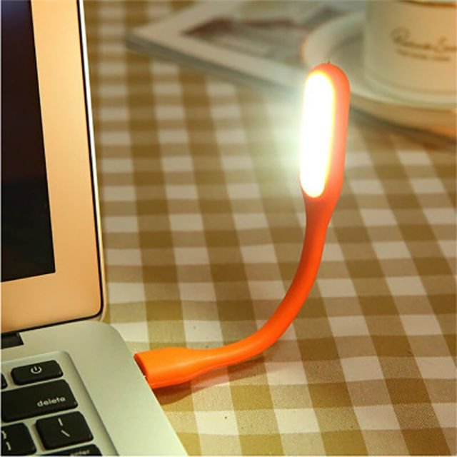 새 주황색 차량용 USB 램프 LED 조명 디지털 앞자리 뒷자리 조수석 