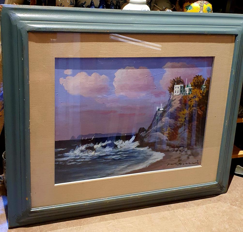 하반영 화백 유화 그림