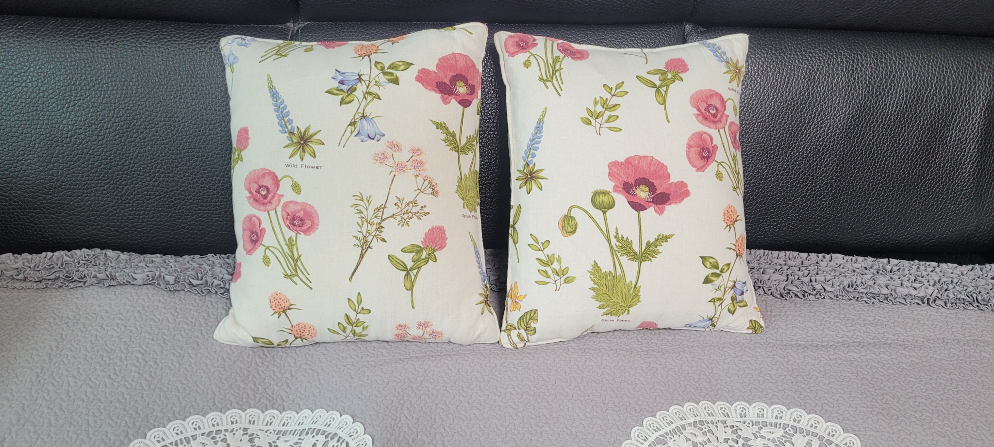 쇼파(차량) 뜨개 쿠션