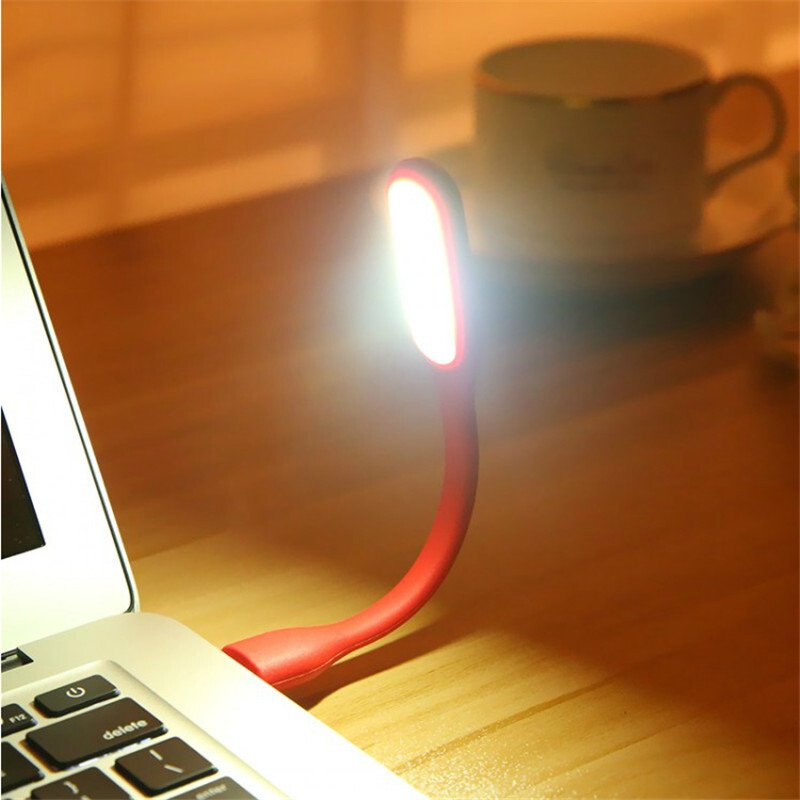 새 빨강색 차량용 USB 램프 LED 조명 디지털 앞자리 뒷자리 조수석