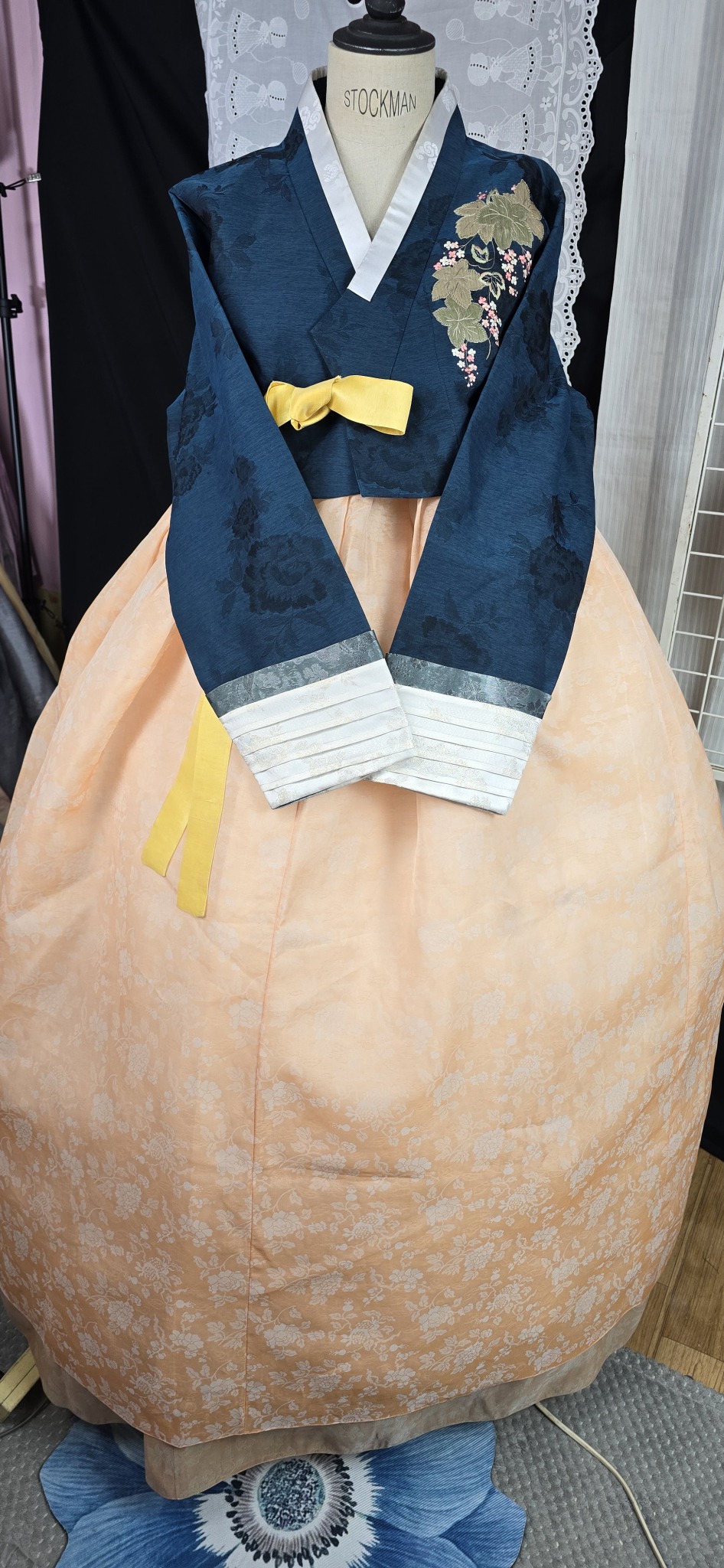 예쁜여성한복,통통88까지,새옷같아요