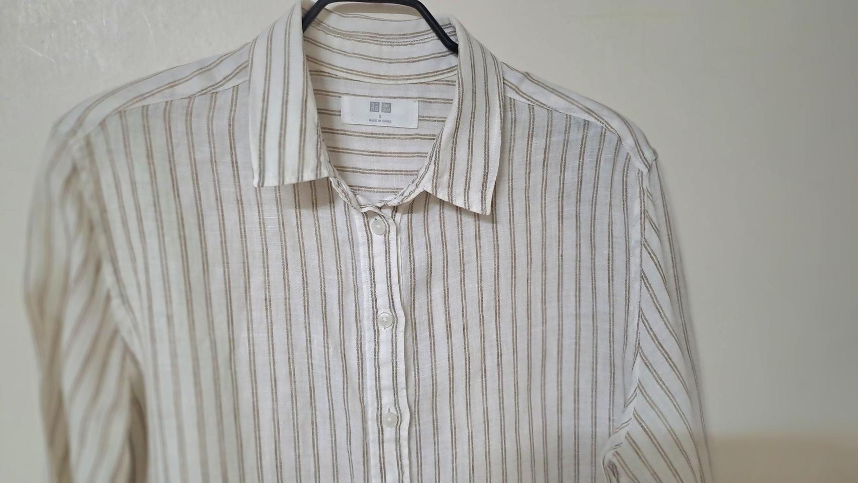 유니클로 여성 마  셔츠 S