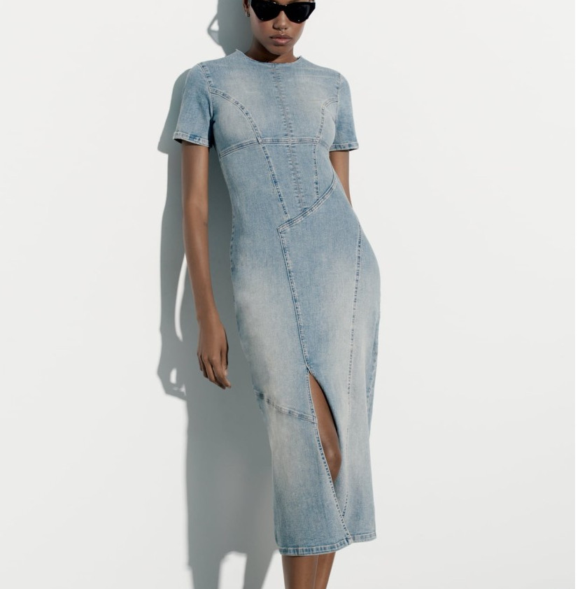 자라 데님 원피스 새상품