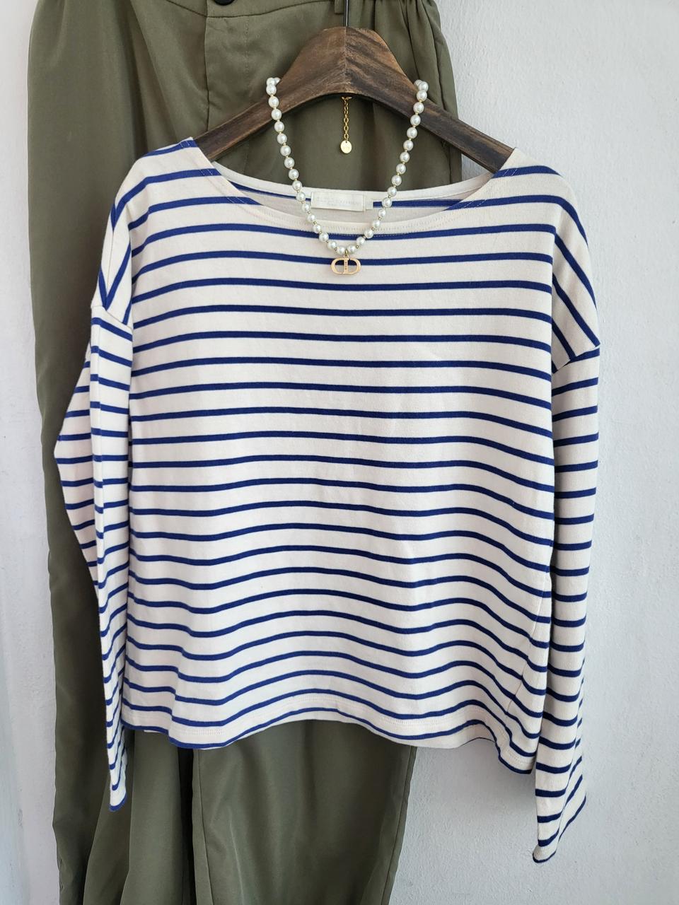 스트라이프 티셔츠