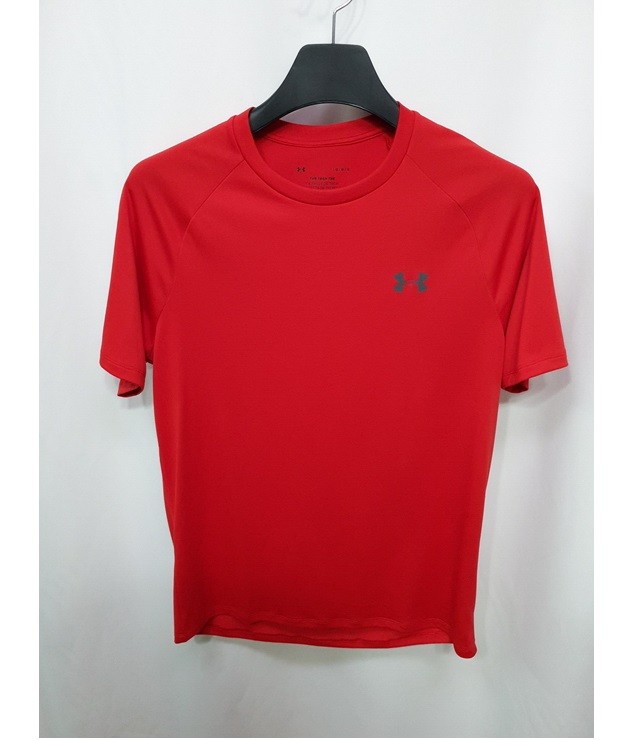 언더아머 정품 남성 기능성 반팔티 레드 100