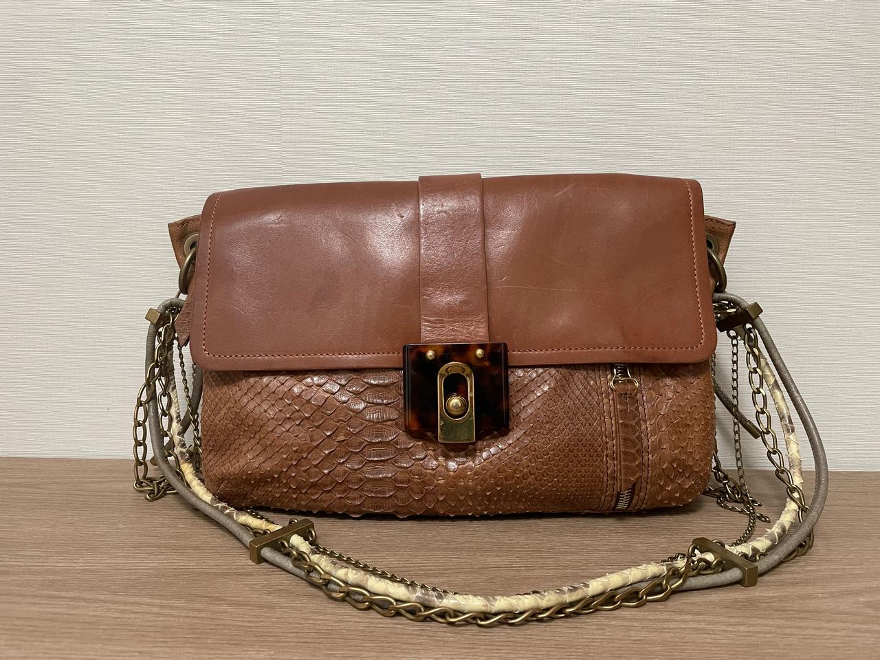 정품 랑방파리 체인백