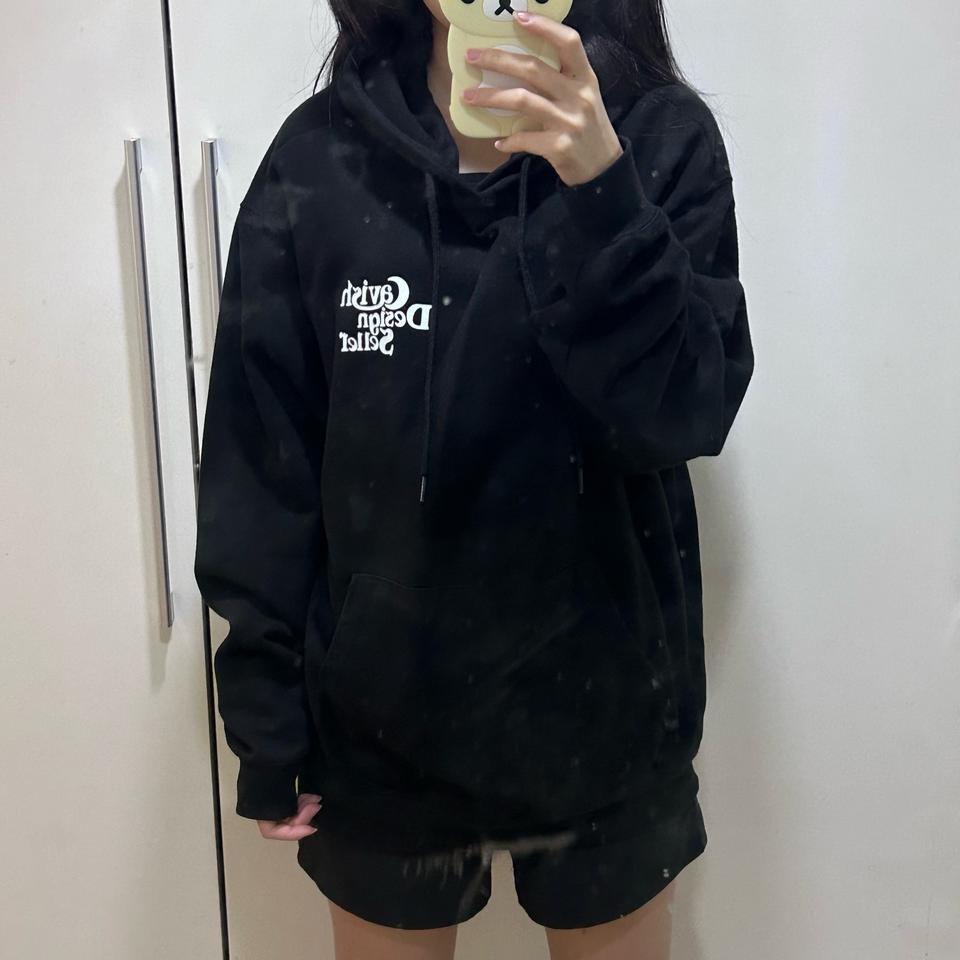 카비시 후드티 블랙