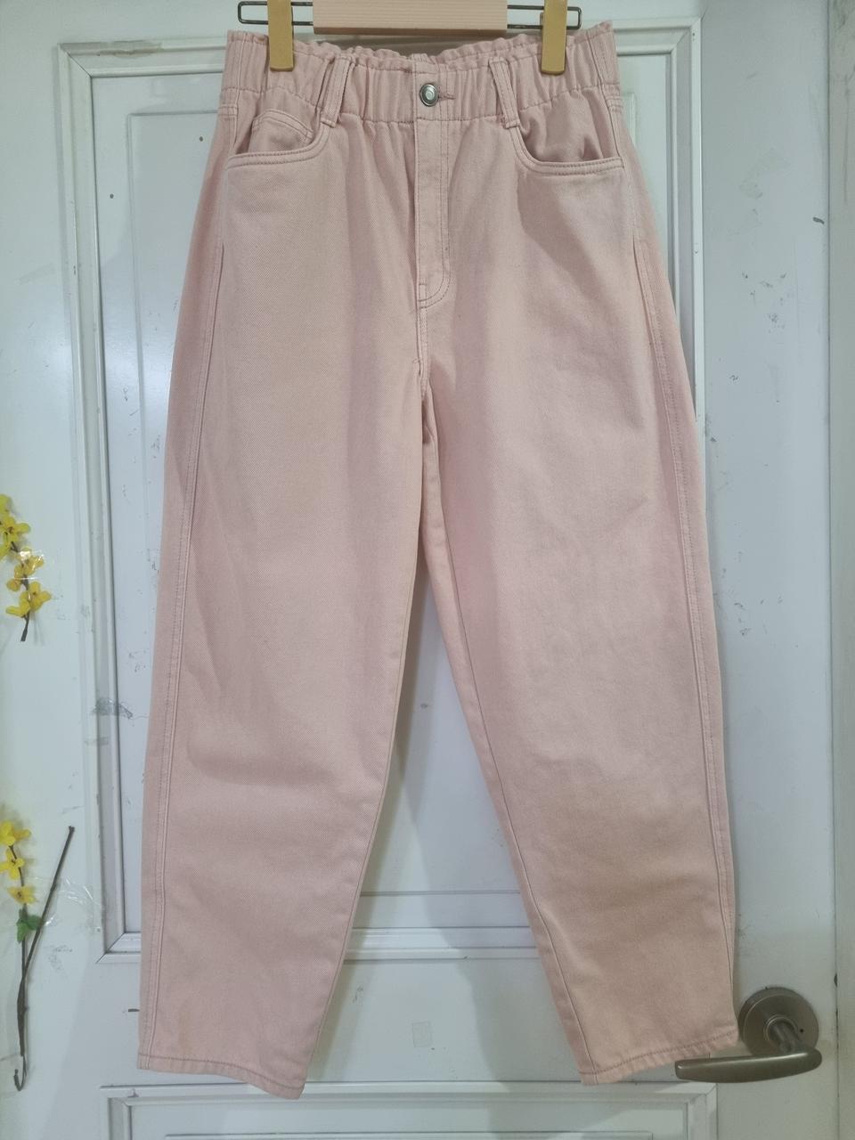 에치엠. 밴딩. 면통바지.  깨끗해요. 허리29까지