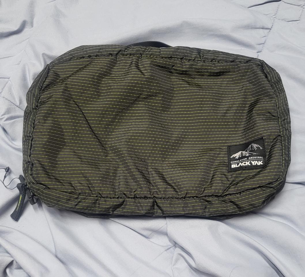 블랙약 여행 파우치 가방