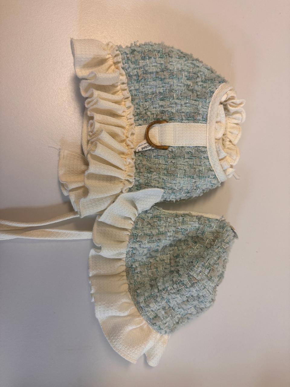 요새 트위드 하네스 S사이즈 팔아요