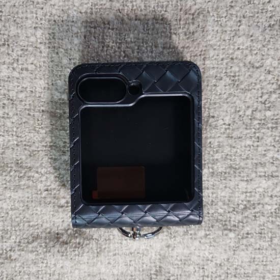 갤럭시 z플립6 가죽 케이스