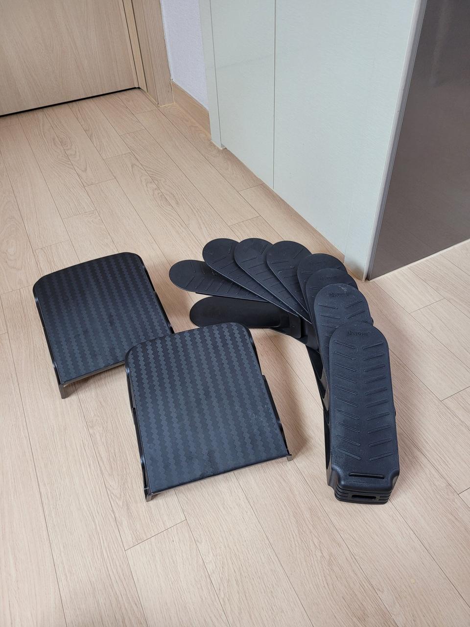 슈즈렉 신발정리대 블랙 (2켤레 2개 1켤레 8개)