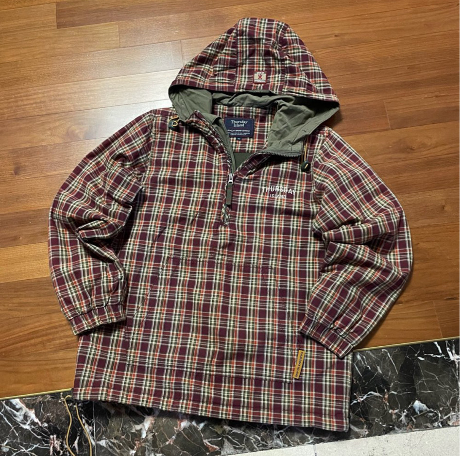 써스데이 아일랜드 아메카지 후드 아노락