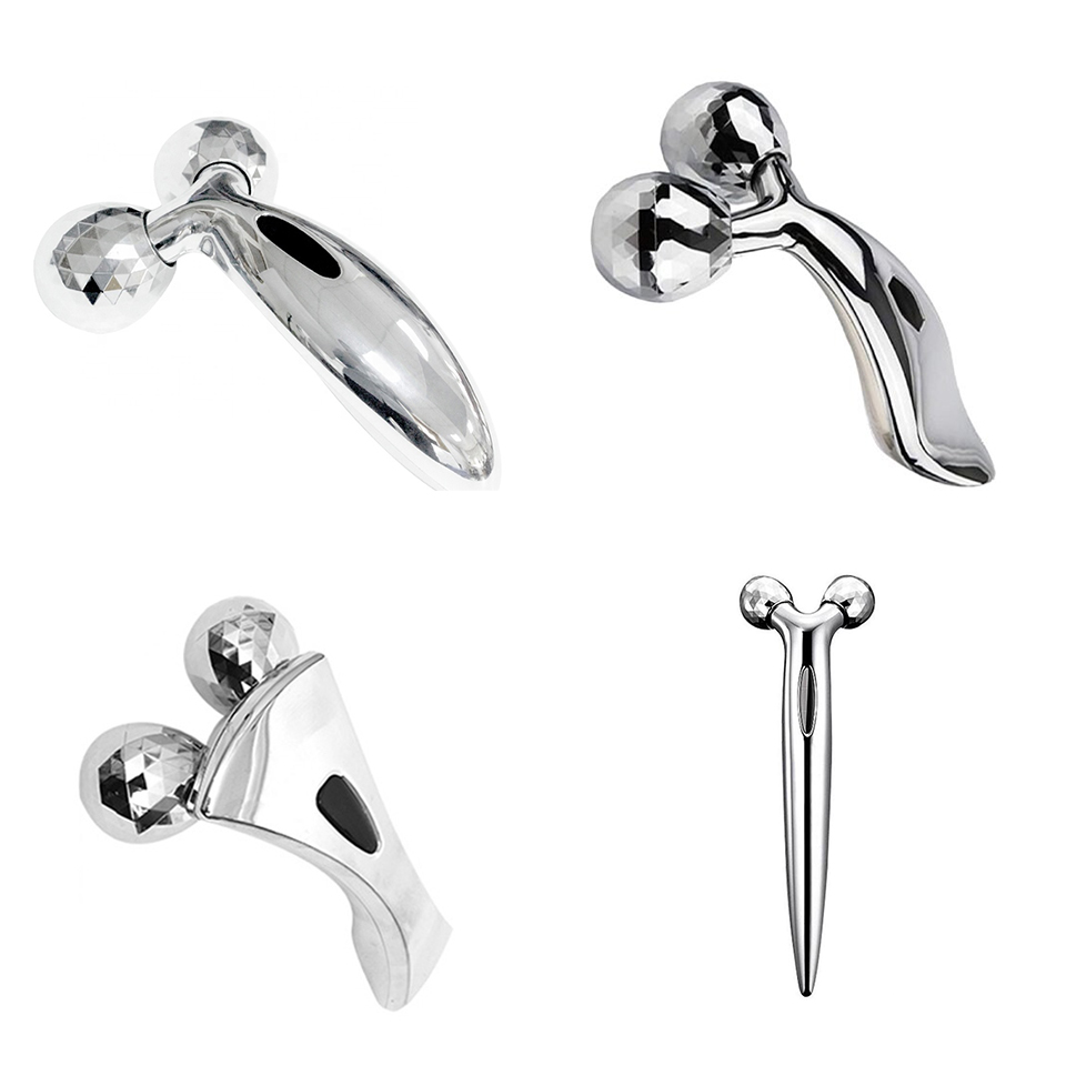 새 랜덤 발송 괄사 마사지 롤링 피부 얼굴 안마기