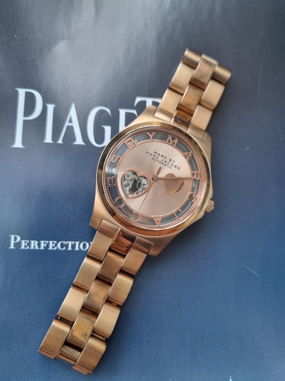 마크제이콥스 여성용 올금장 자동메탈 시계/로즈골드 풀박스