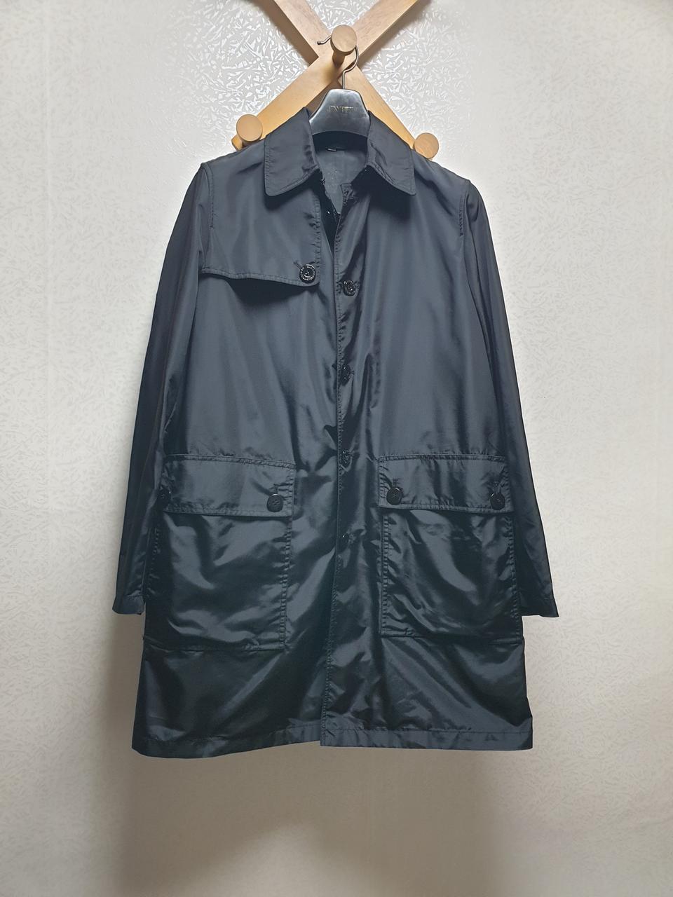 [남100~105/정품] 버버리런던 나일론 남성 트렌치코트