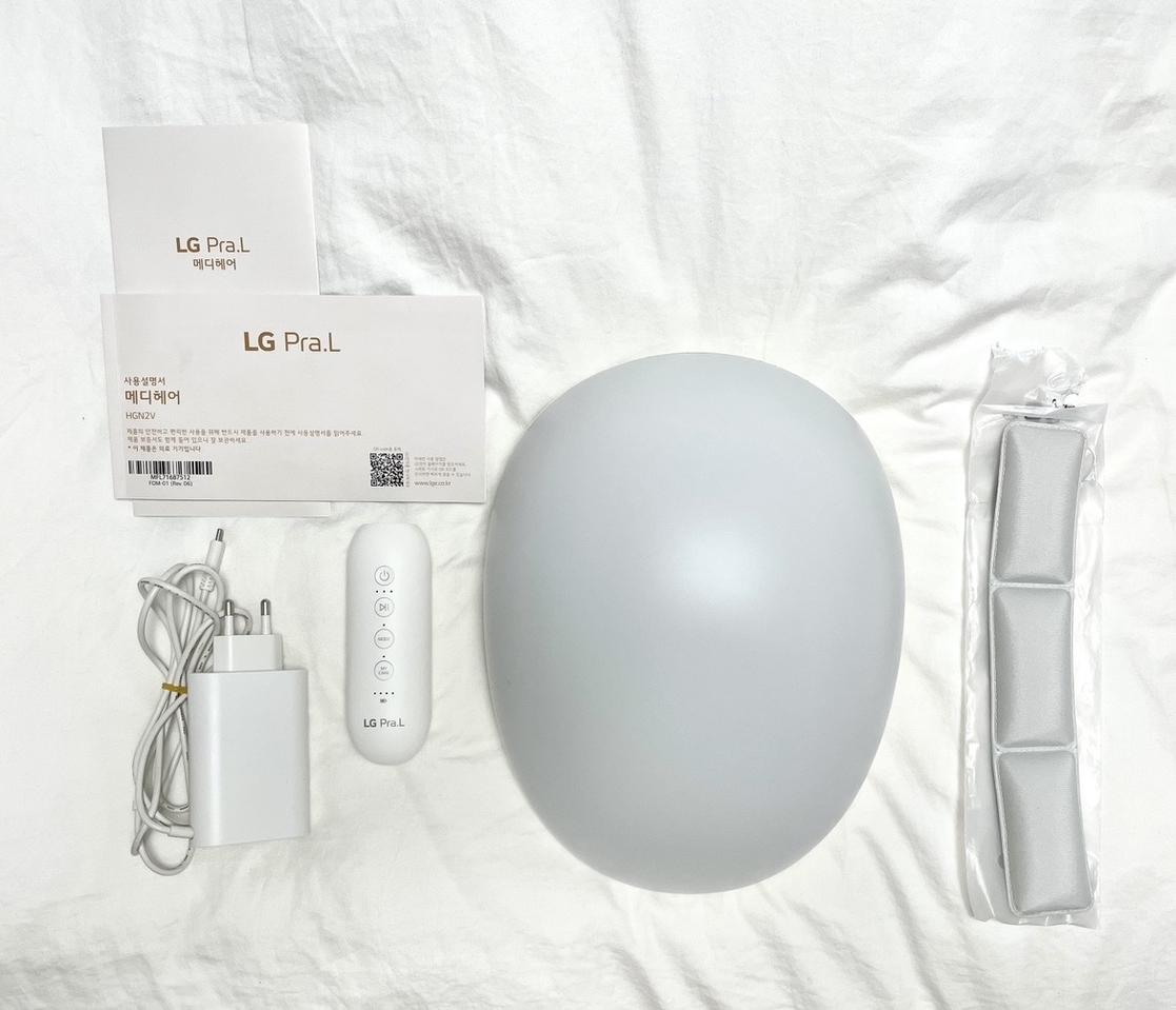 (정품) LG프라엘 메디헤어 탈모치료기 HGN2V